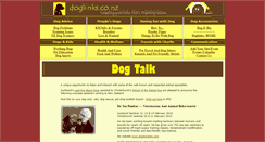 Desktop Screenshot of dogtalk.doglinks.co.nz