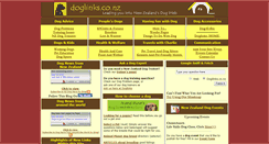 Desktop Screenshot of doglinks.co.nz